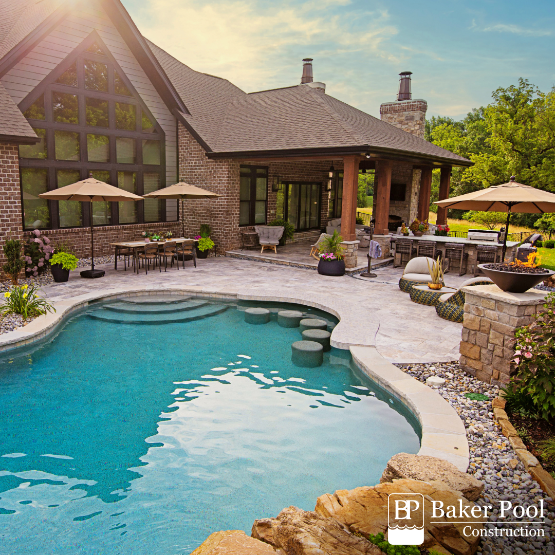 Baker Pool Construction Facebook ad
