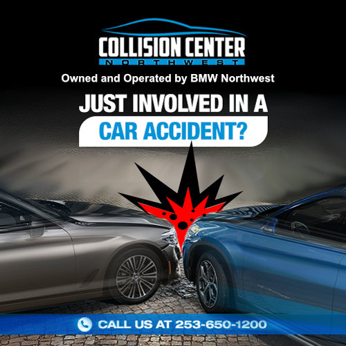 Collision Center Northwest Facebook ad from Oct 30, 2025
