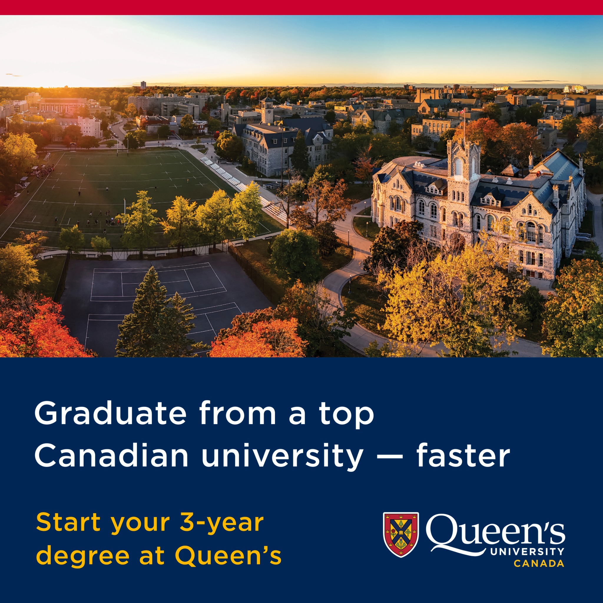 Queen's Undergraduate Admission & Recruitment Facebook ad
