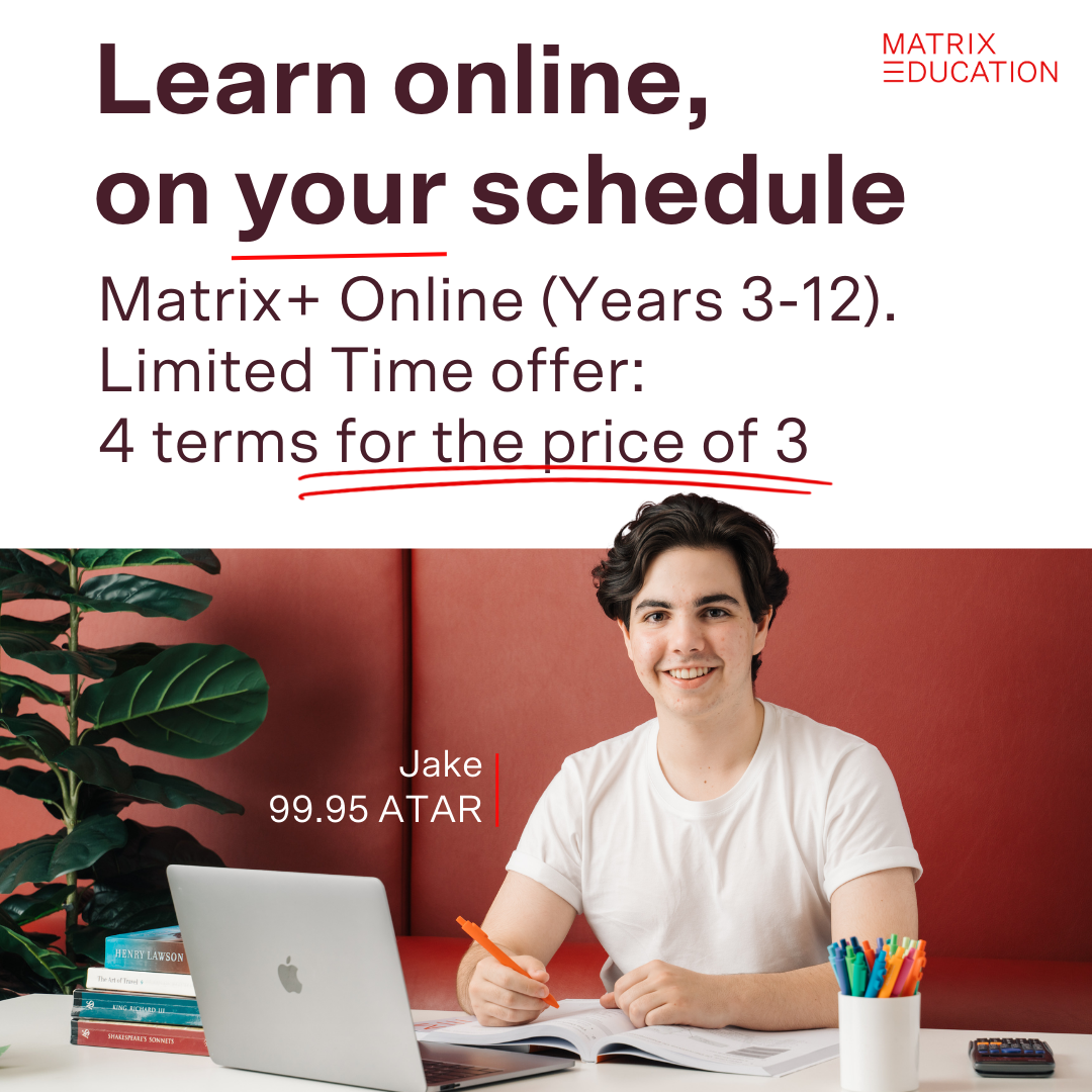 Matrix Education Facebook ad