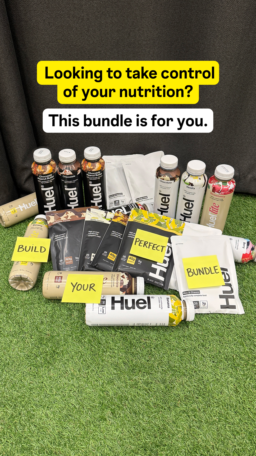 Huel Facebook ad