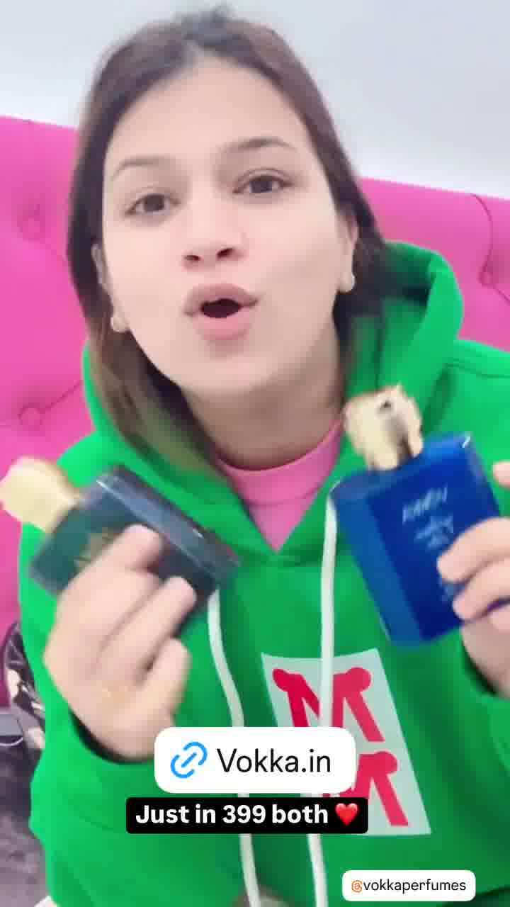 Vokka Perfumes Facebook ad: Why pay ₹499 for one when ₹399 gets you two?