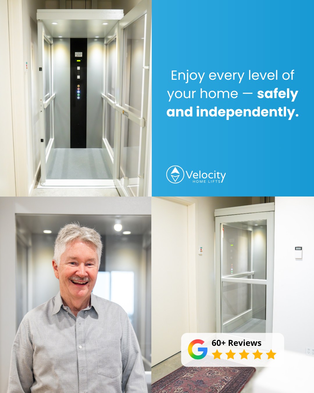Velocity Home Lifts Facebook ad