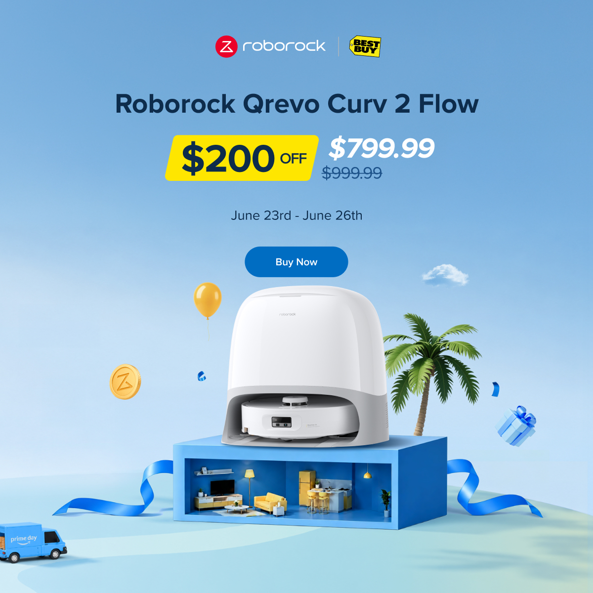 Roborock Facebook ad from Jun 23, 2026