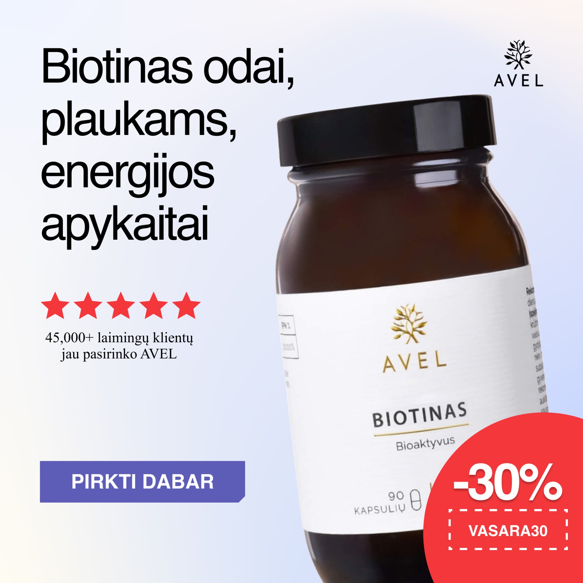 AVEL Facebook ad