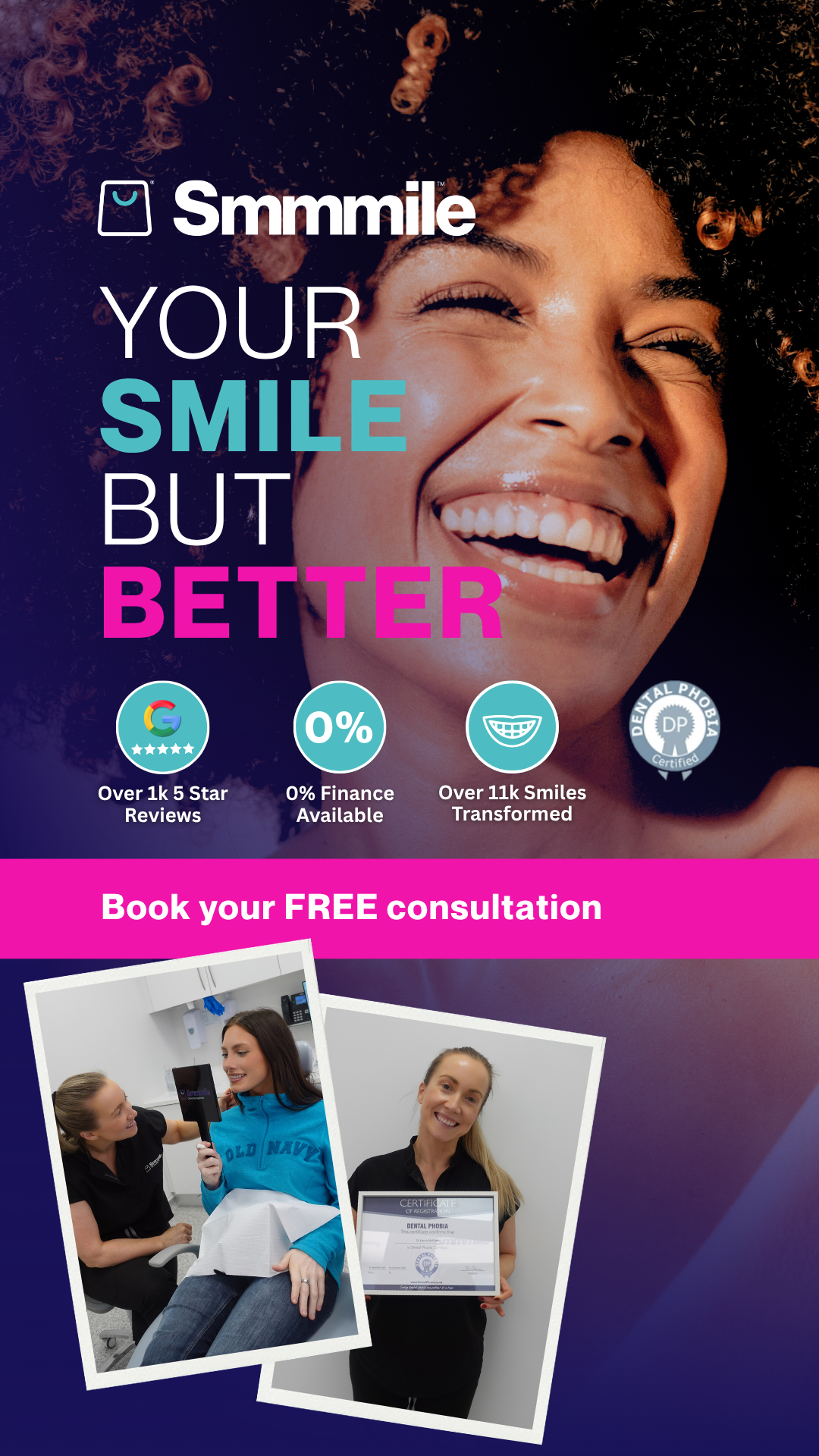 Smmmile Dental Facebook ad
