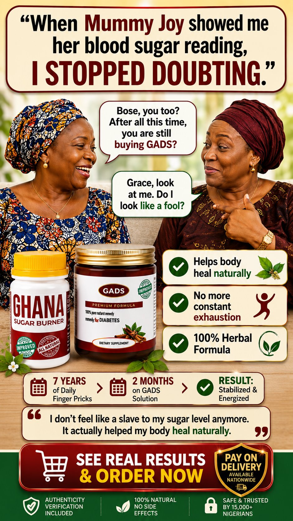 Healthy and happy life Facebook ad