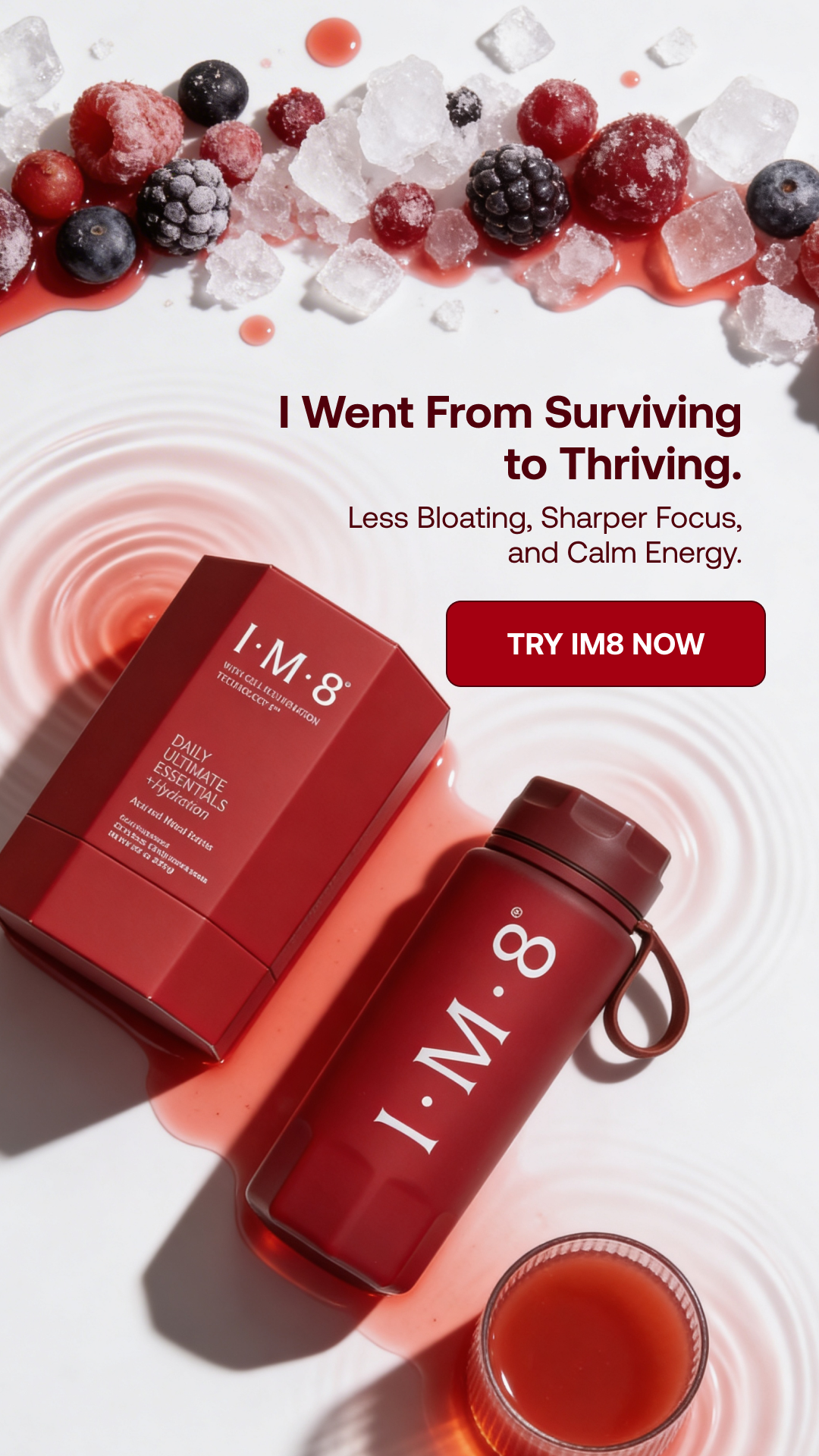 IM8 Health Facebook ad