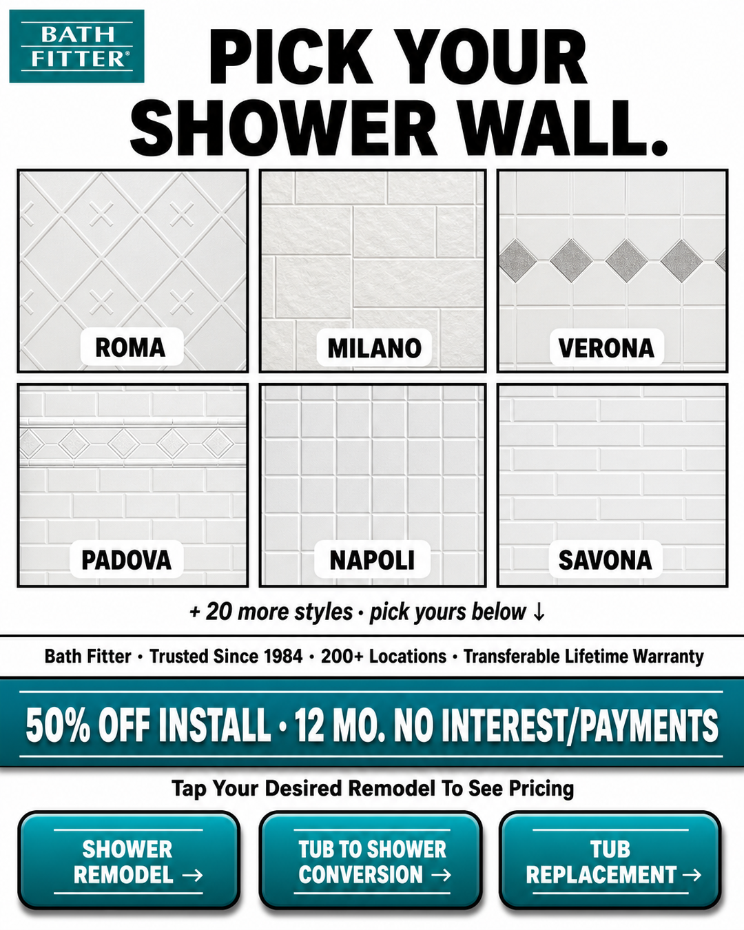 Bath Fitter Facebook ad