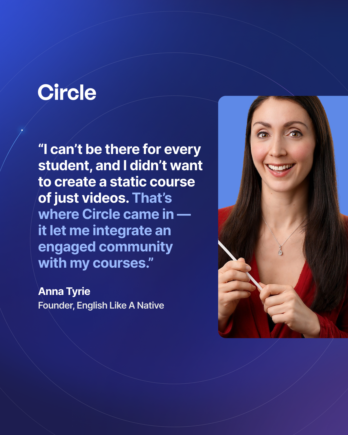 Circle Facebook ad: Launch your Circle community