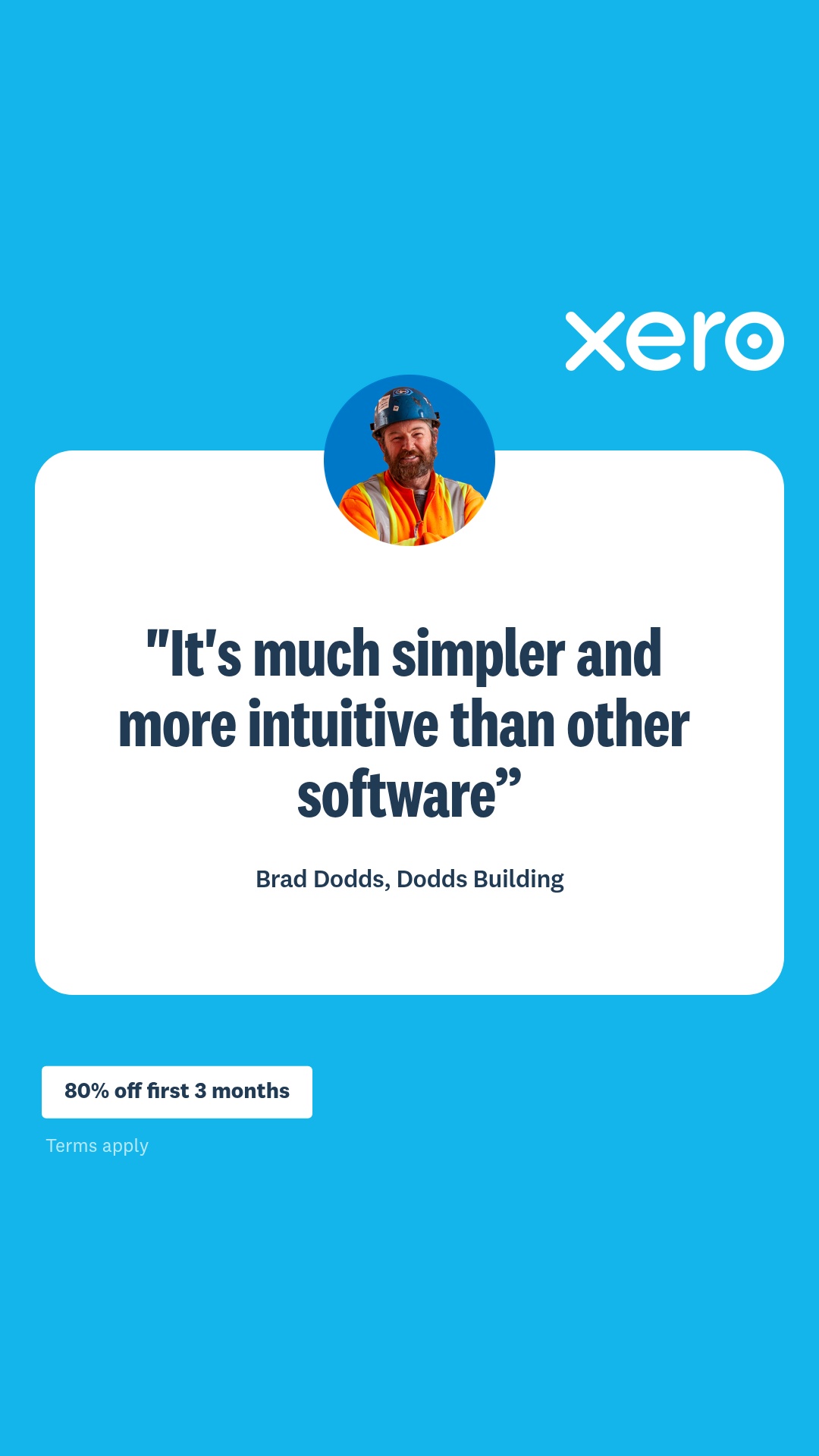 Xero Facebook ad