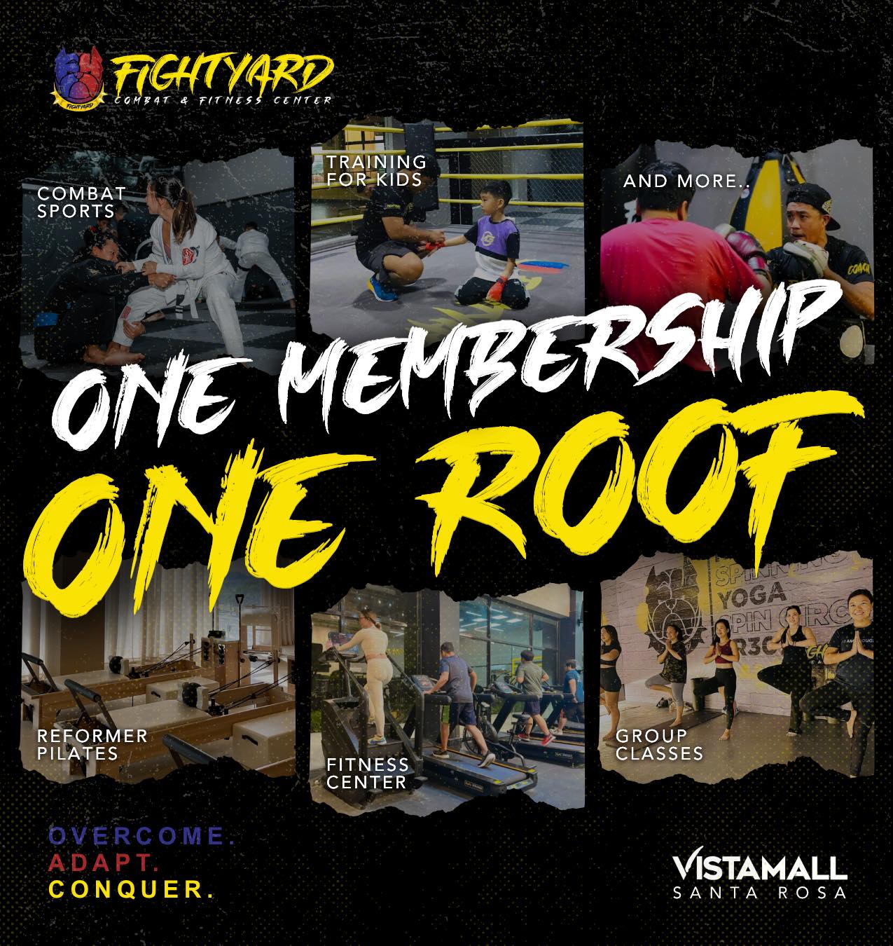 Fightyard Santa Rosa Facebook ad: One membership. Endless possibilities.