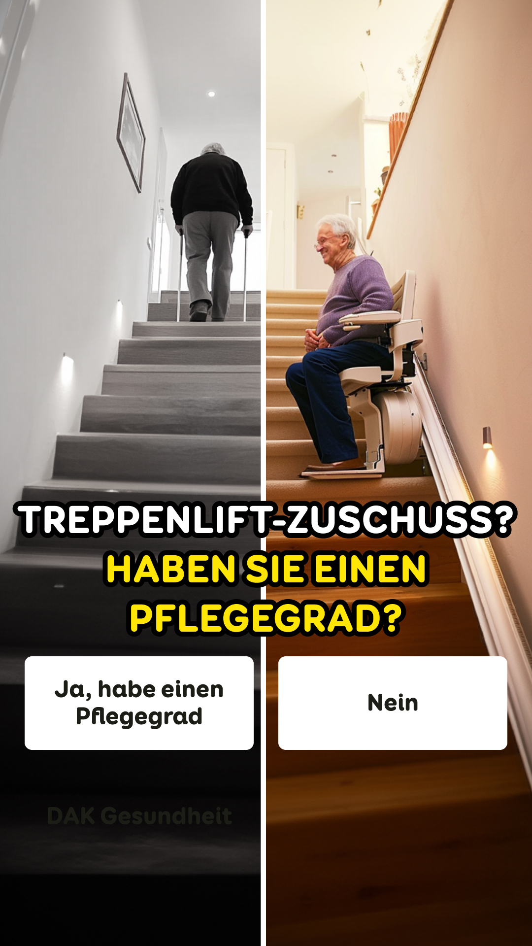 Aroundhome - Treppenlift Facebook ad