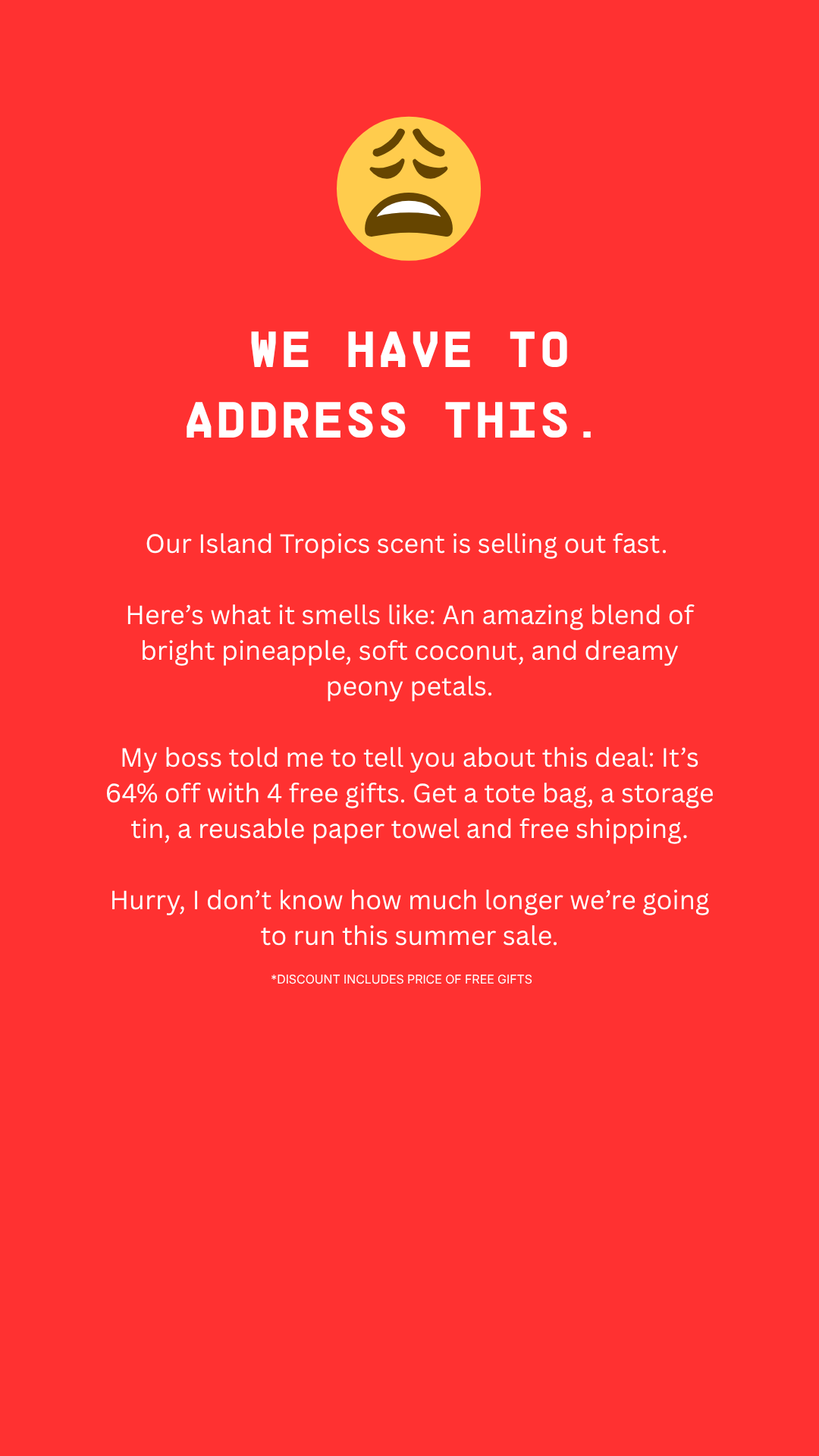 Earth Breeze Facebook ad