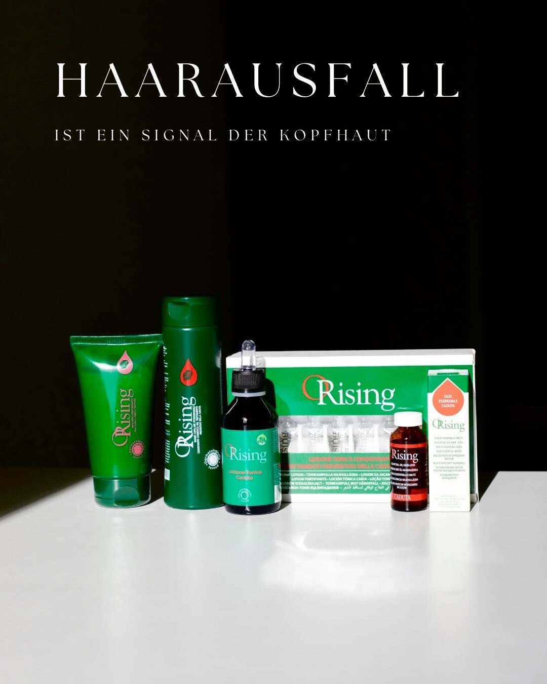 ORising Deutschland Facebook ad: HAARAUSFALL: PATHOGENETISCHE MECHANISMEN UND GEZIELTE…