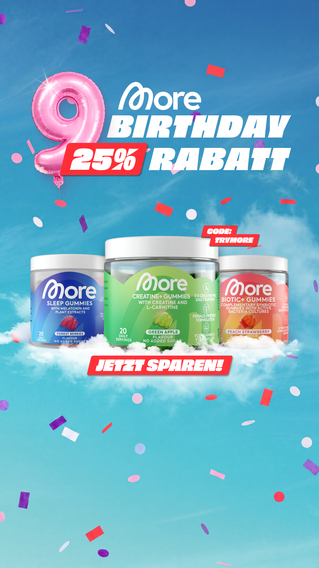 MORE Nutrition Facebook ad
