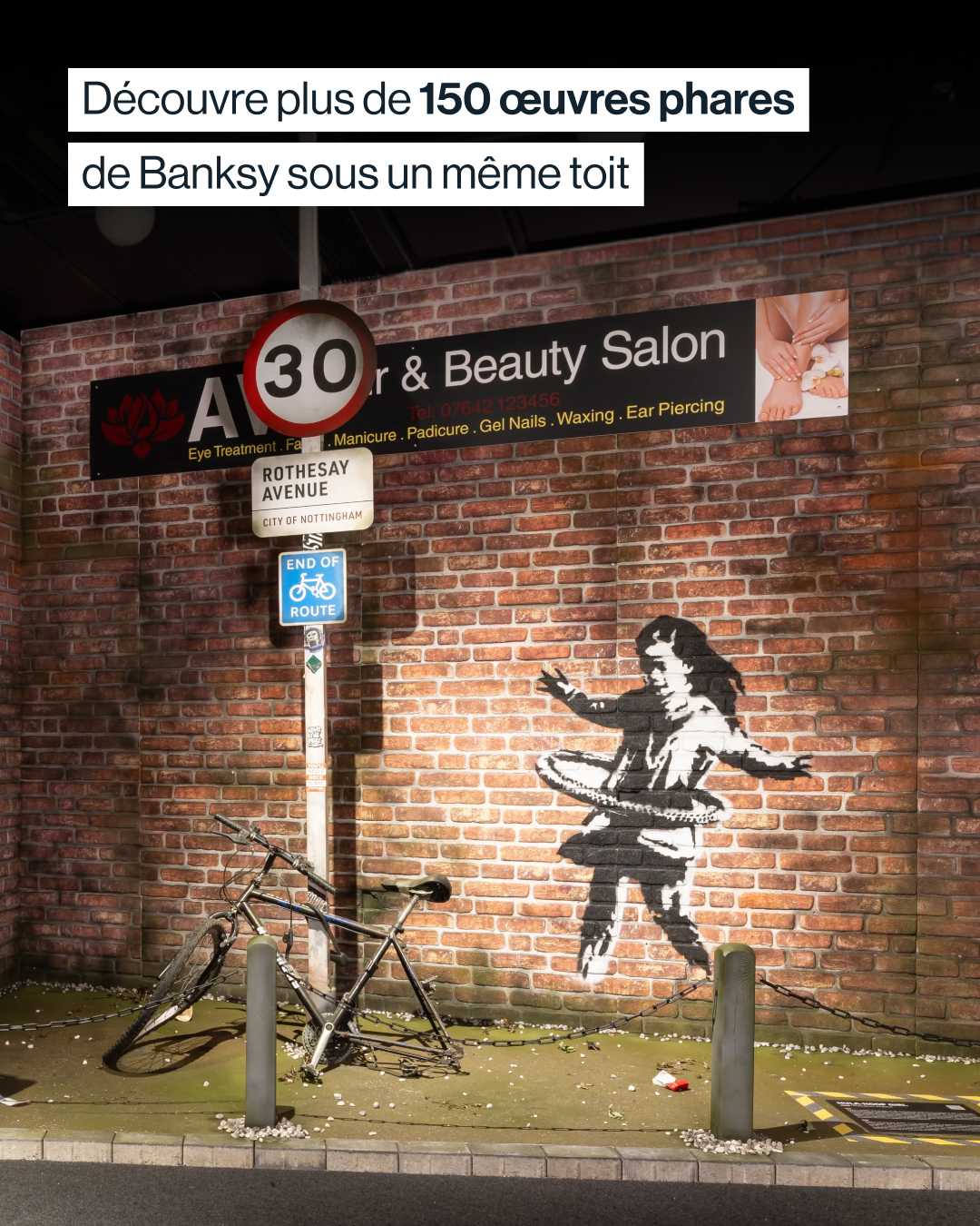 House of Banksy - An Unauthorized Exhibition Facebook ad from Jul 1, 2026