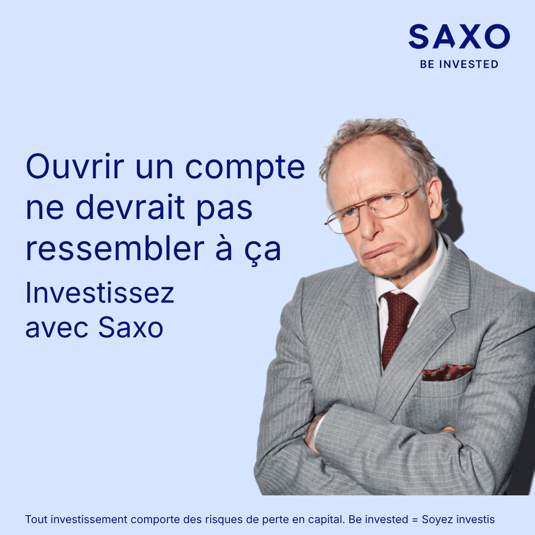 Saxo Banque Facebook ad