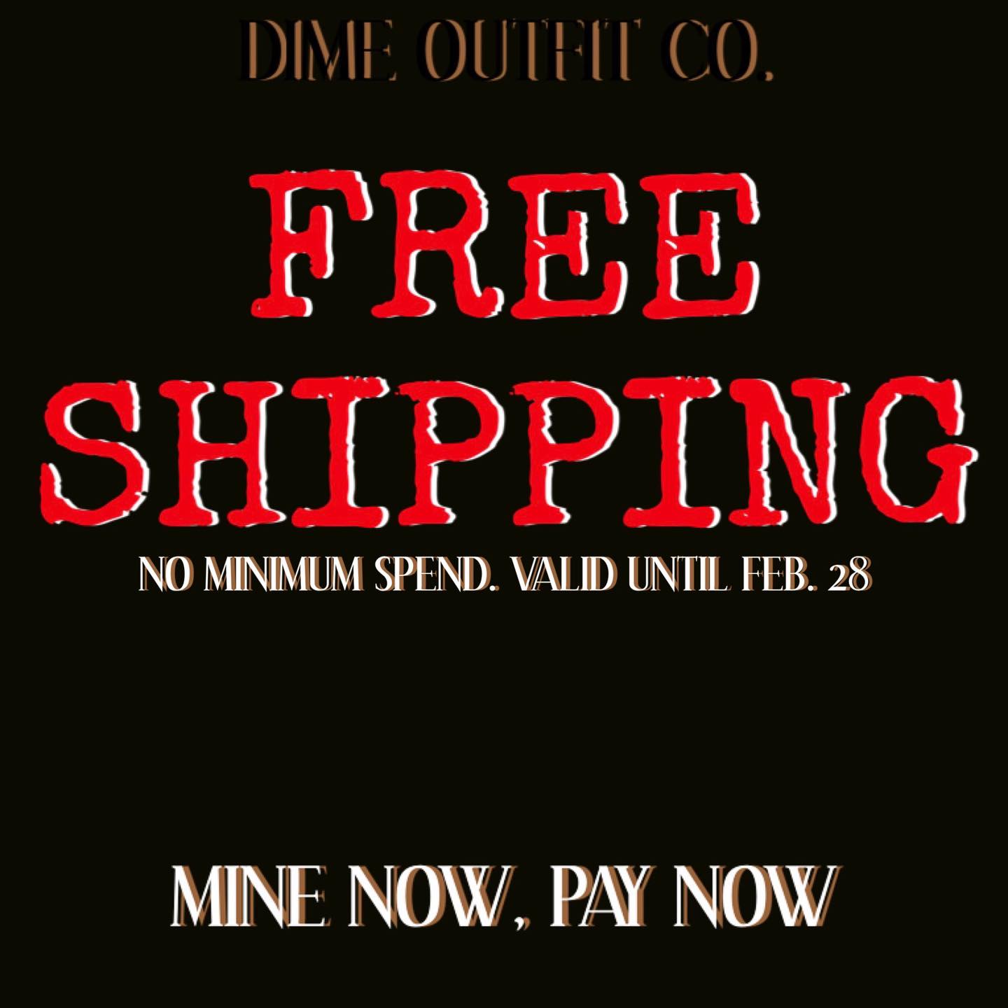 Dime Outfit Co. Facebook ad