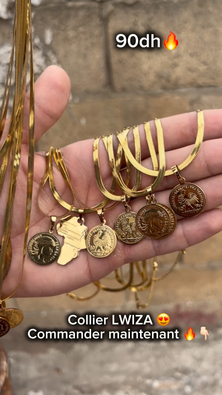 Prime accessoires Facebook ad: Collier LWIZA