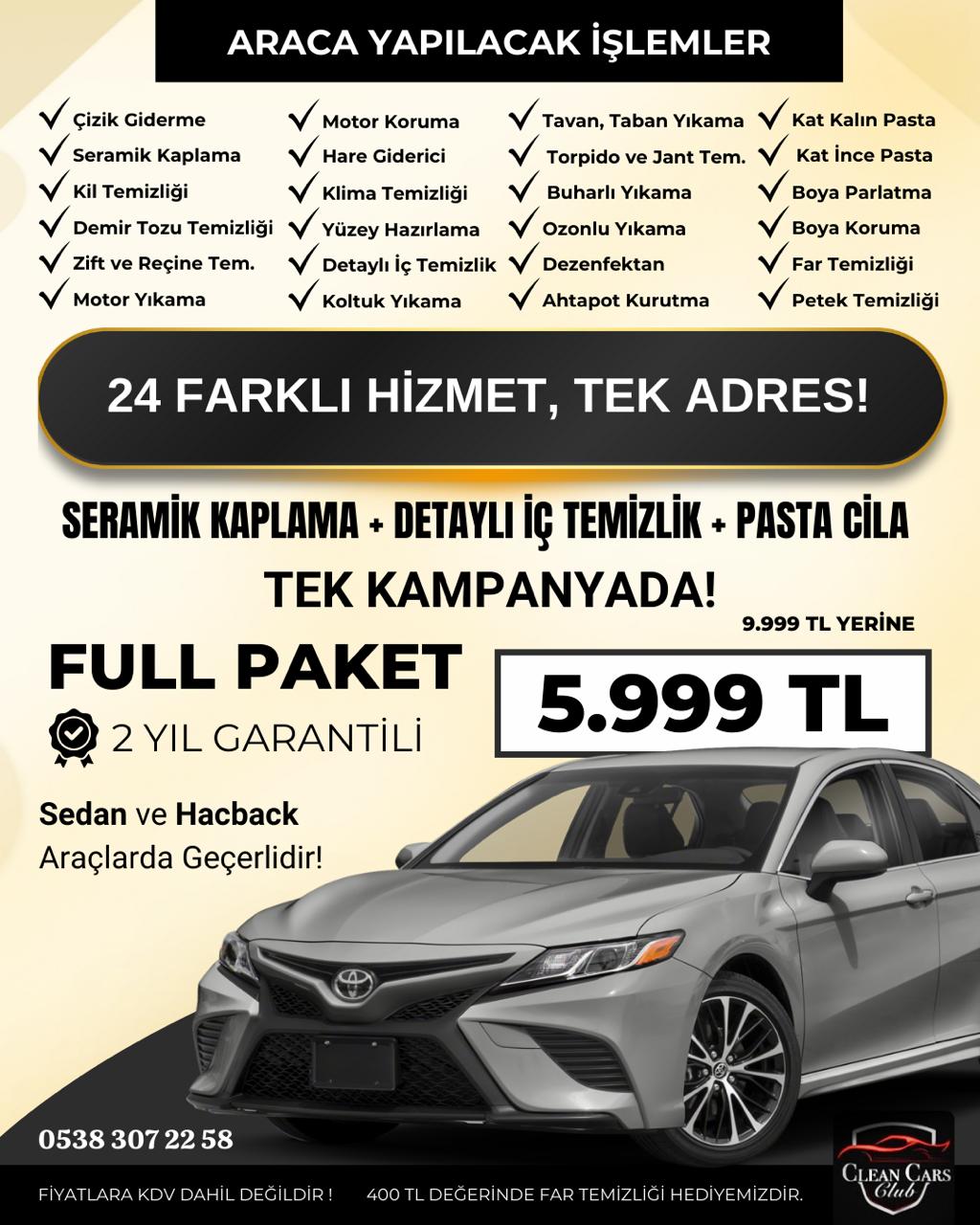 Clean Cars Club Tr Beylikdüzü Facebook ad