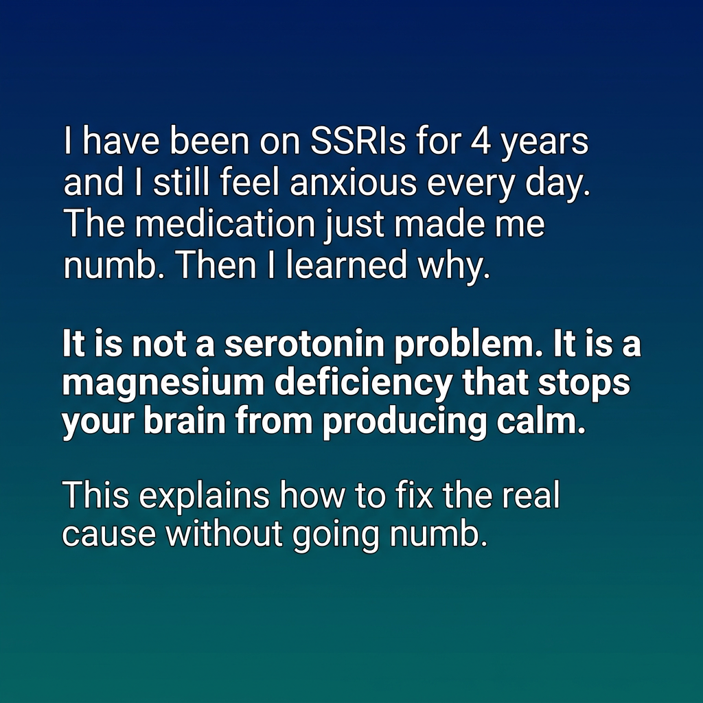 Amalia Serrano Facebook ad: Top Psychiatrist Warns: Take This 1 Mineral Before Bed to…