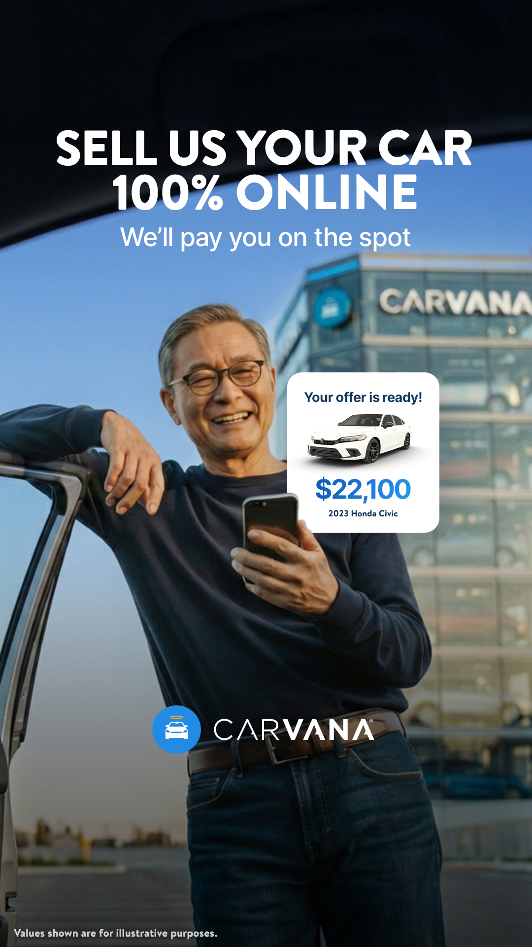 Carvana Facebook ad