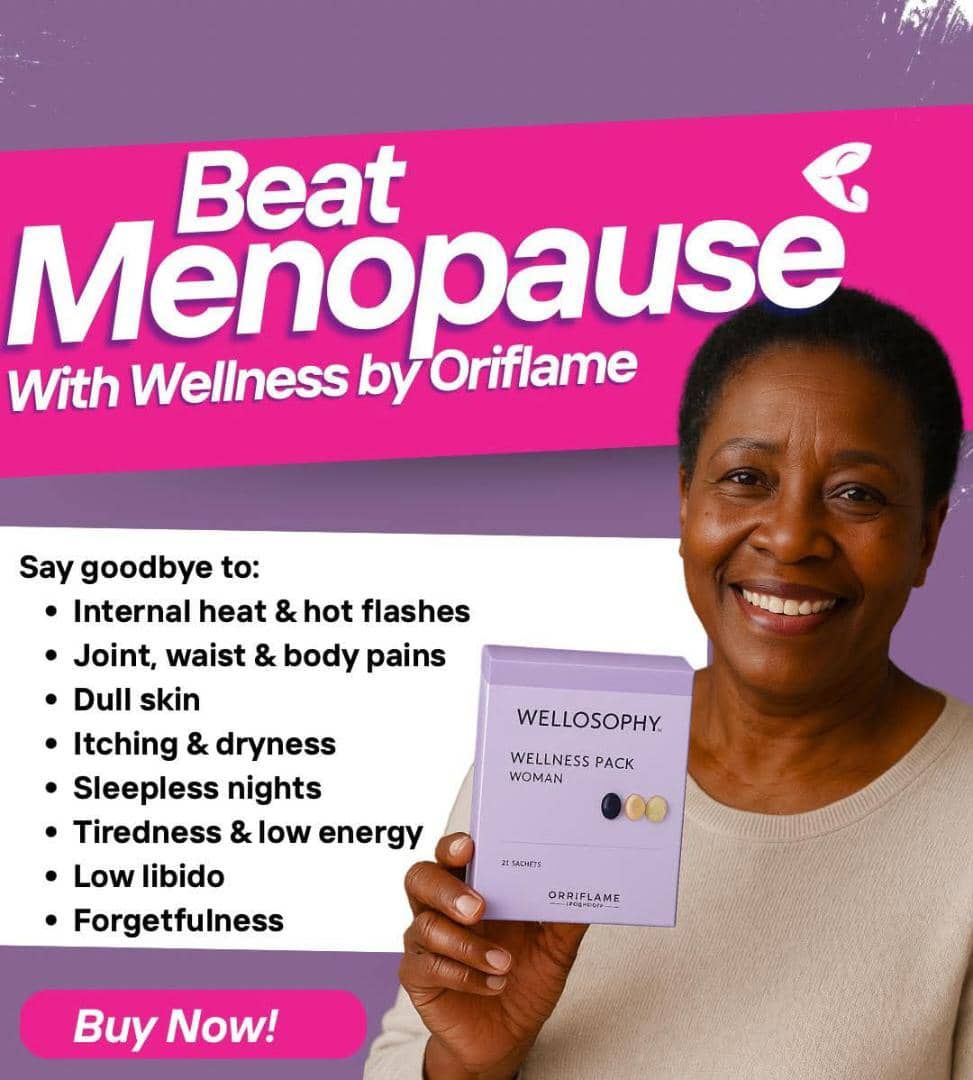 Menabliss Beauty Academy Facebook ad: Tired of the stress that comes with menopause?