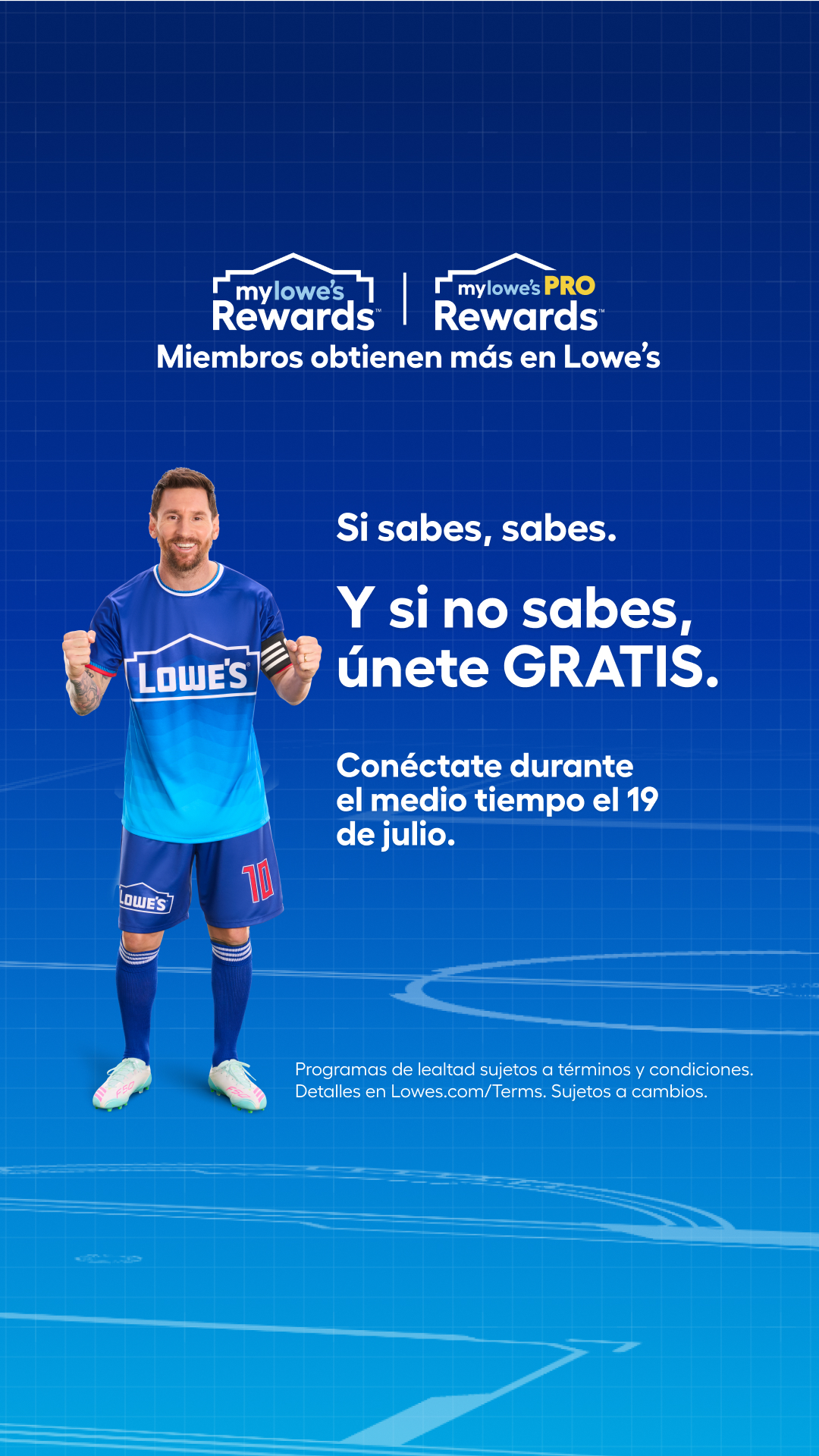 Lowe's Home Improvement Facebook ad
