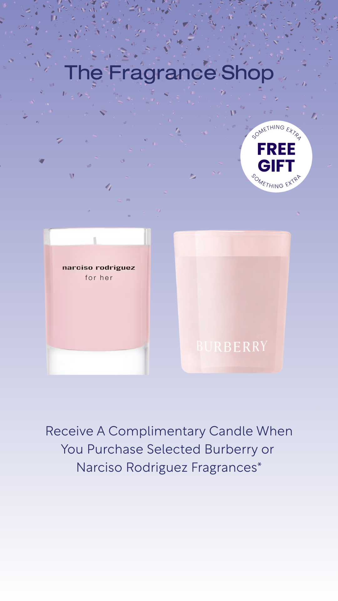 The Fragrance Shop Facebook ad