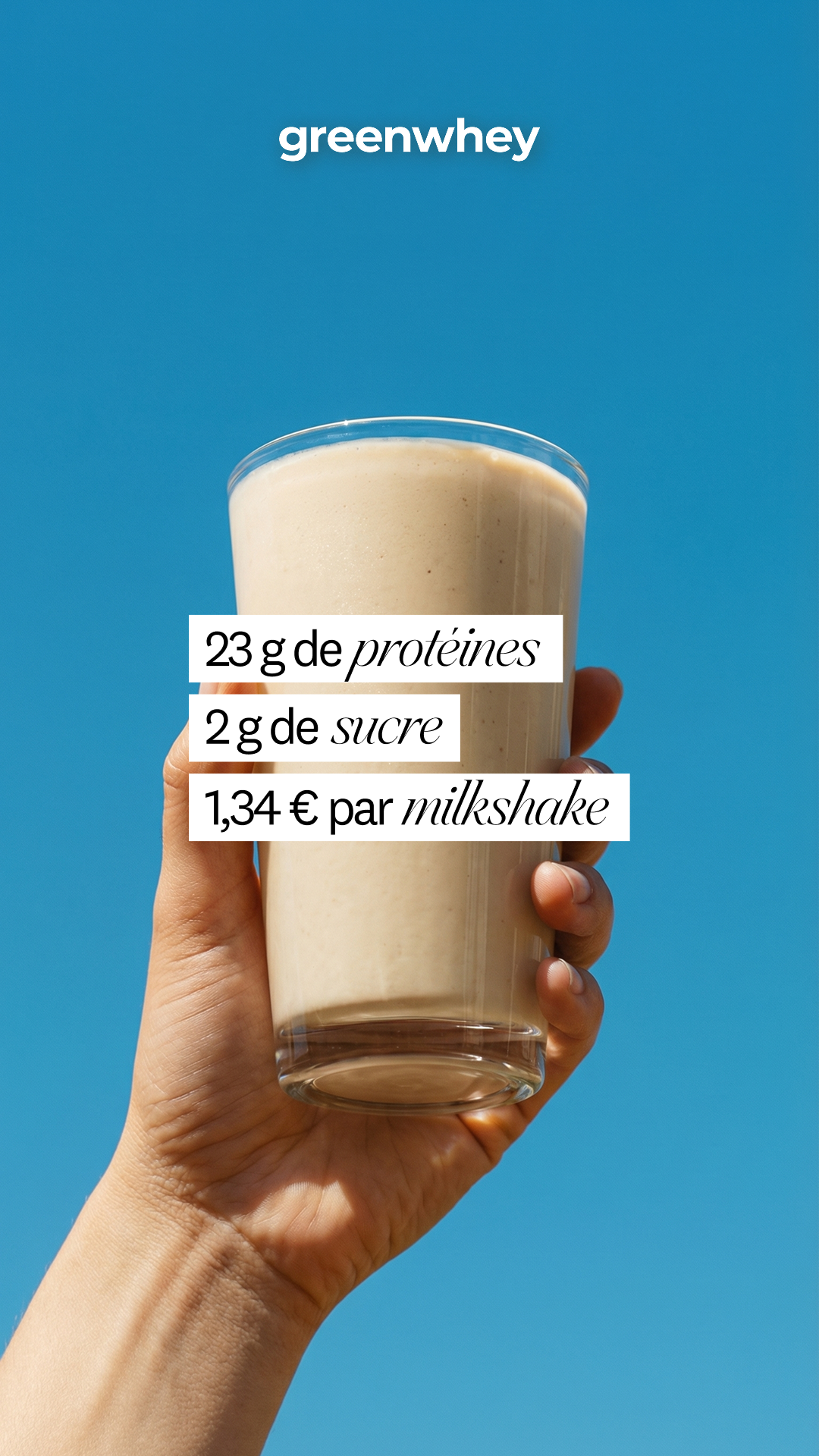greenwhey Facebook ad