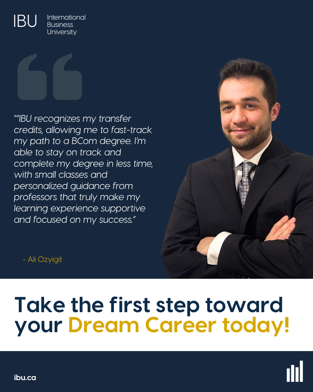 International Business University Facebook ad
