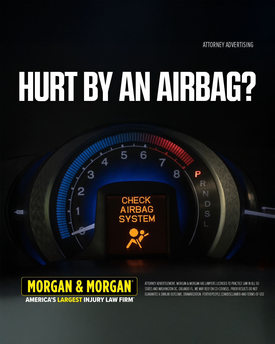Morgan & Morgan Facebook ad
