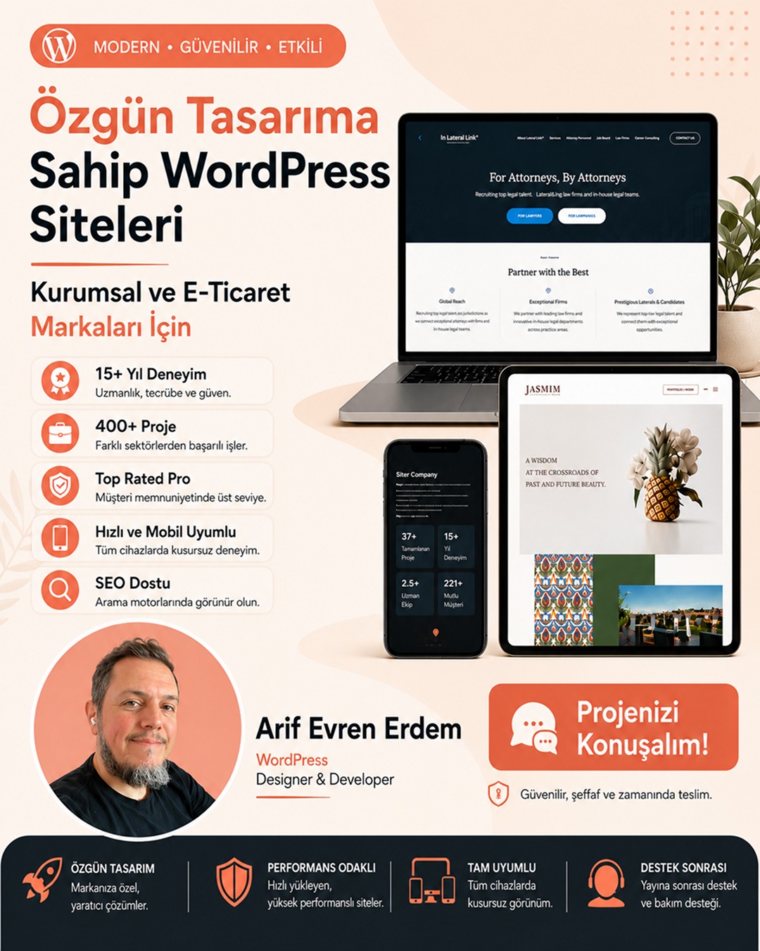 iamarifcom Facebook ad: Web siteniz güven vermiyorsa müşteri kaybediyorsunuz…
