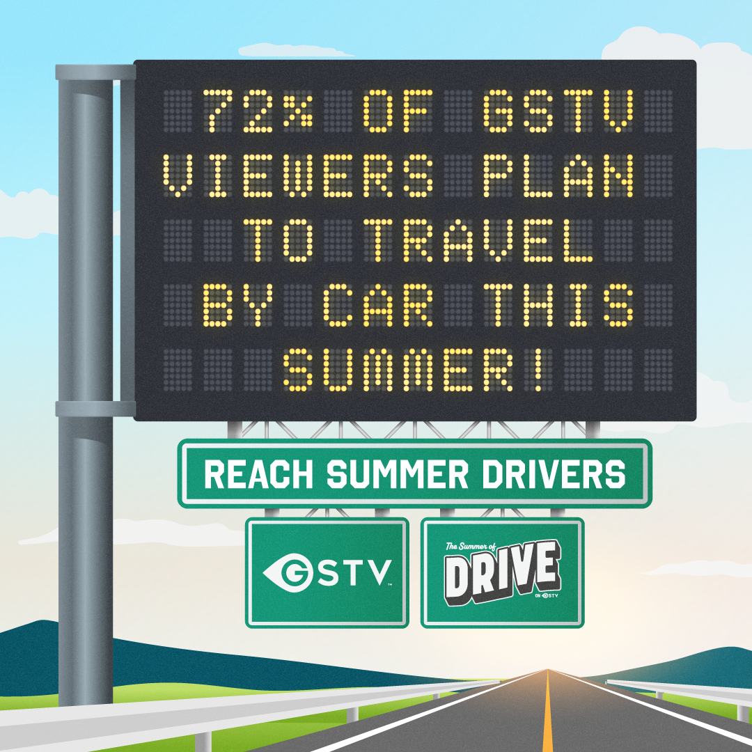 GSTV Facebook ad: Drive campaign KPIs with summer travelers with GSTV