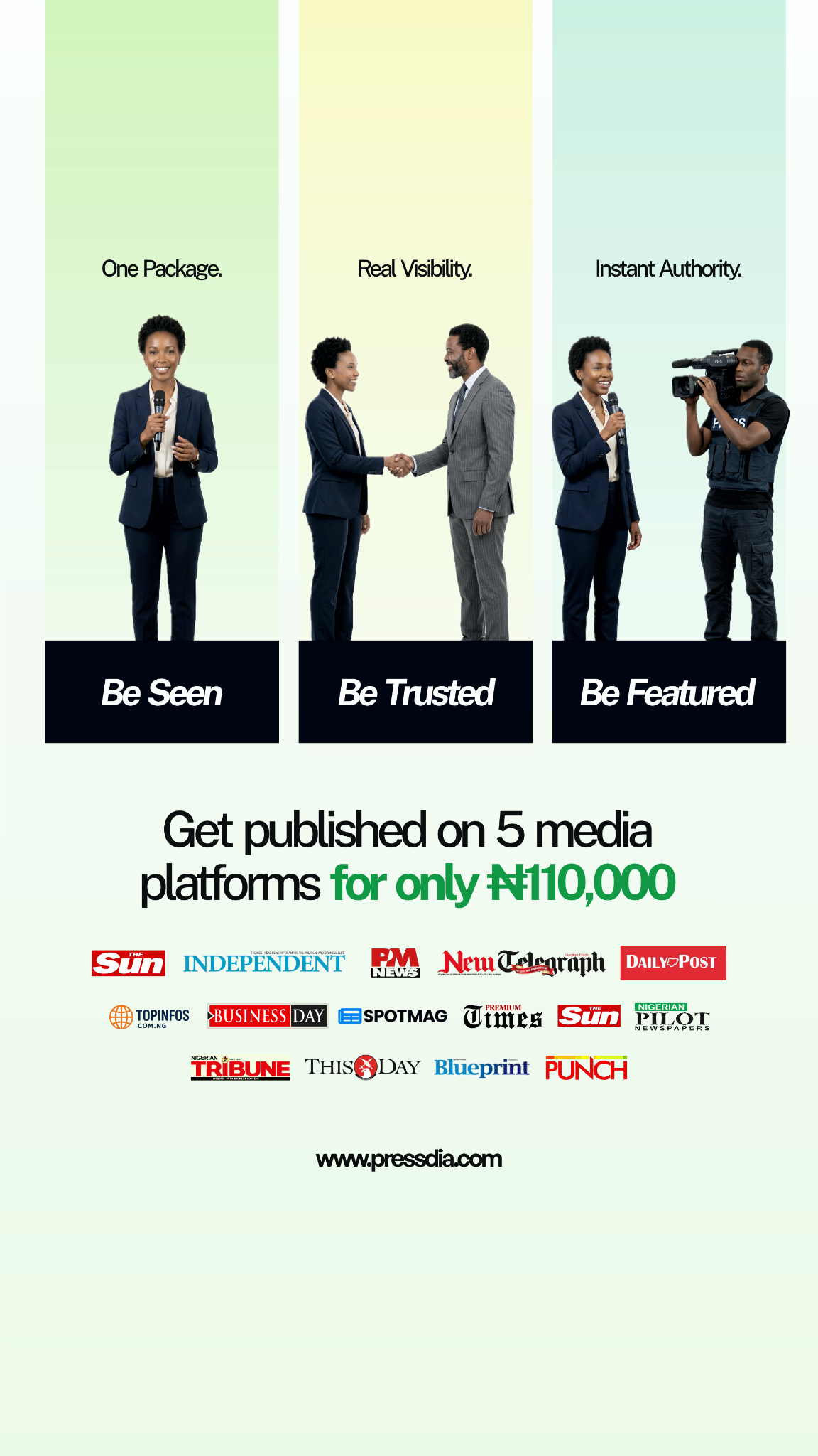 Pressdia Facebook ad