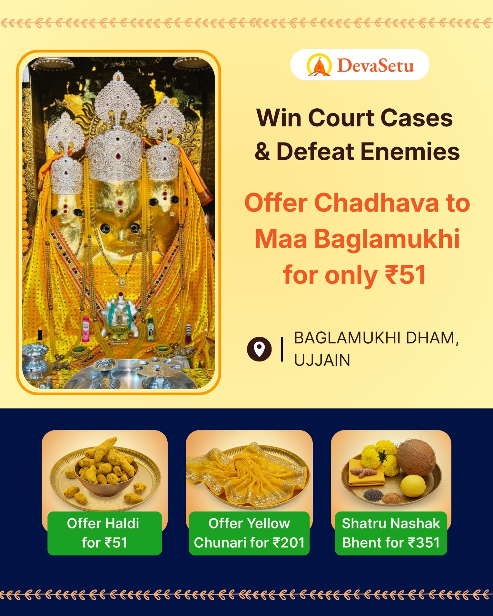 DevaSetu Facebook ad