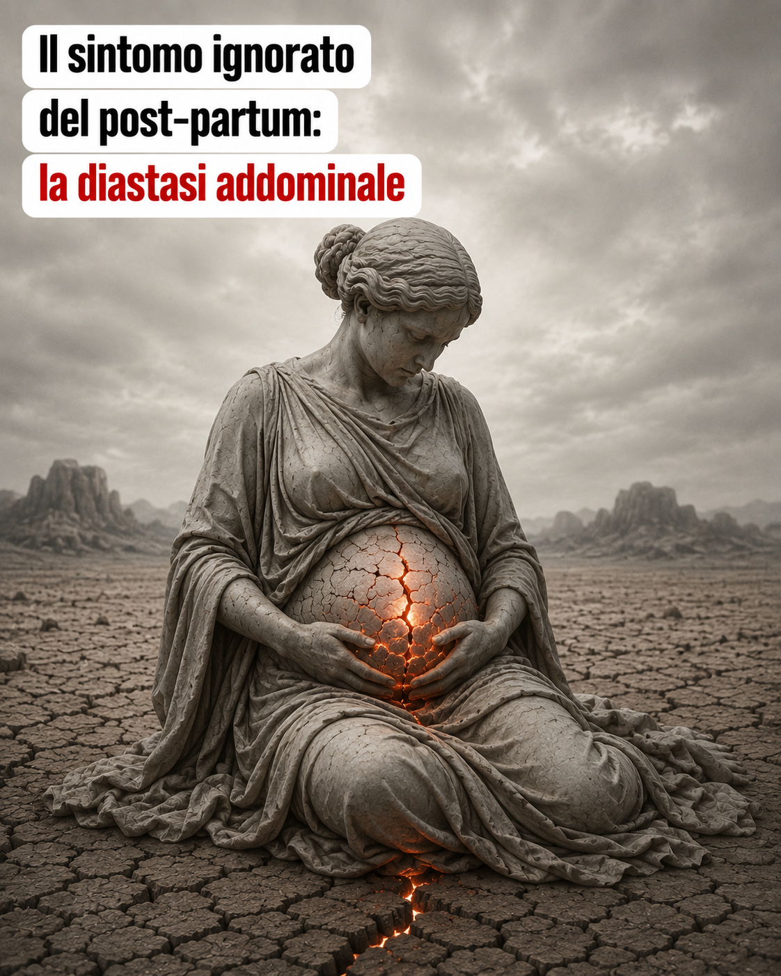 Donnea Milano Facebook ad: Il sintomo ignorato del post-partum.