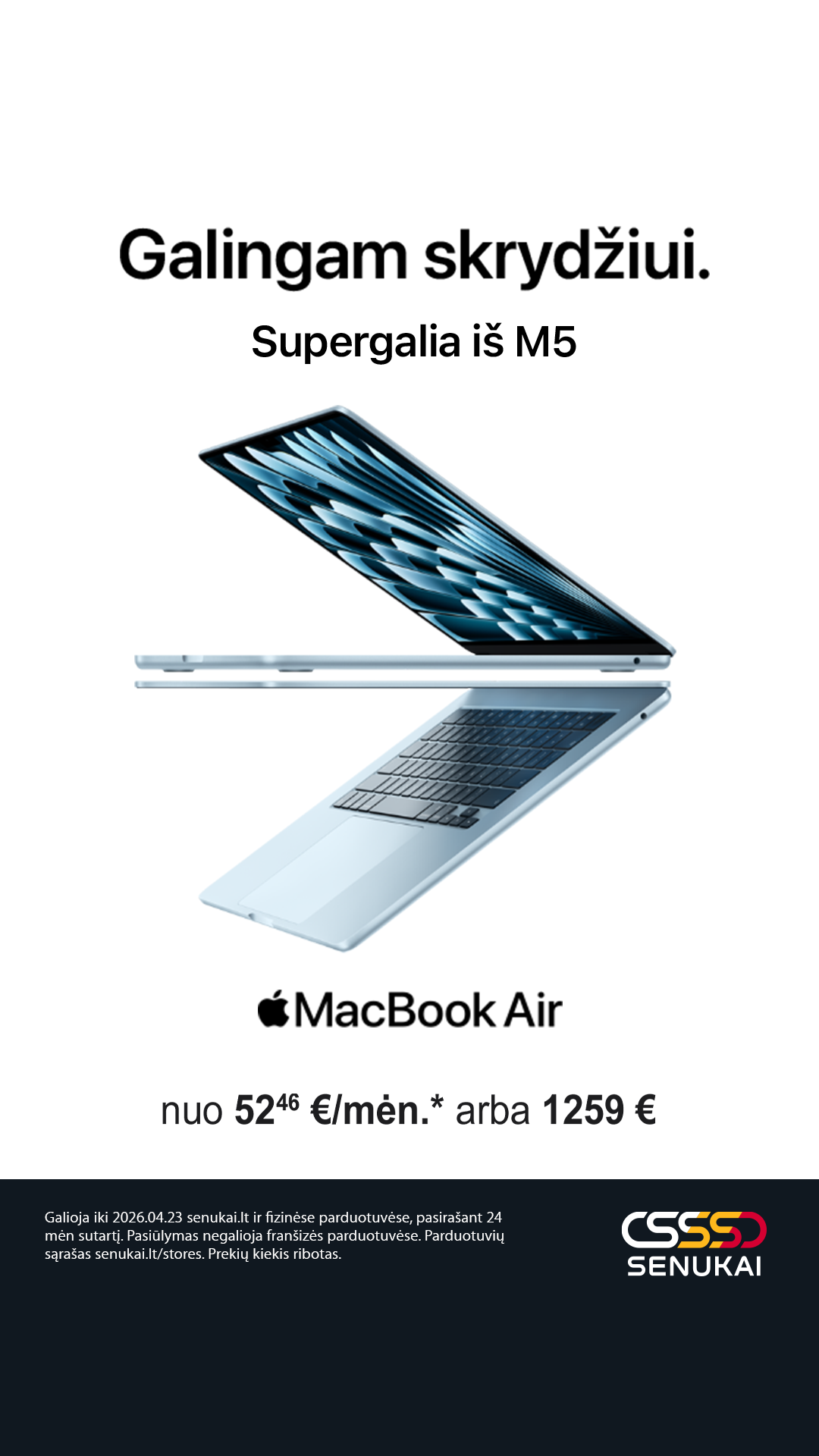 Senukai Facebook ad