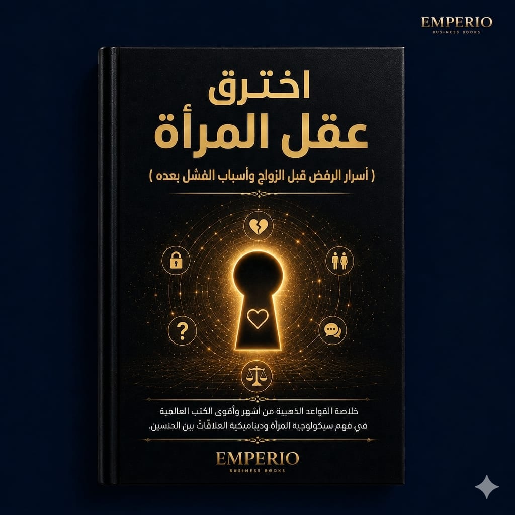 Emperio business books Facebook ad: كتاب اخترق عقل المرأة - أسرار الرفض قبل الزواج وأسباب…