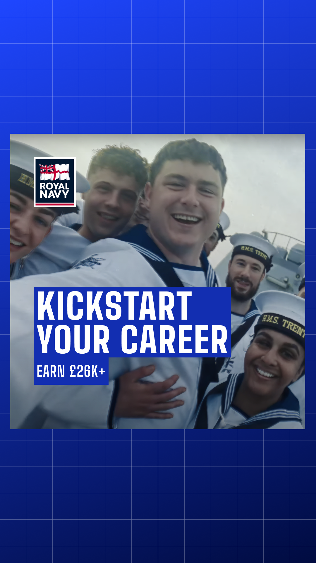 Royal Navy Recruitment Facebook ad