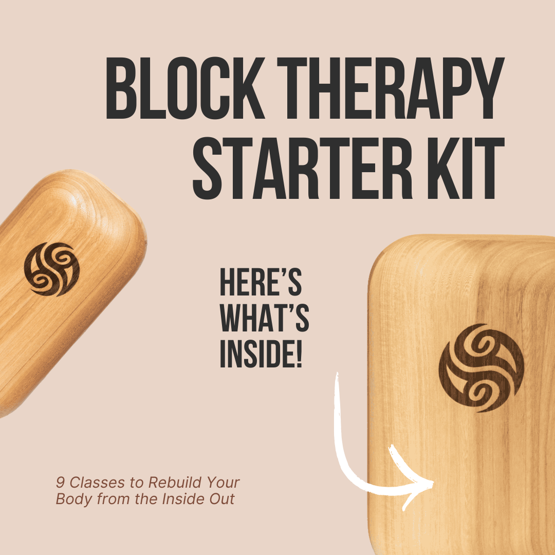 Block Therapy Facebook ad: Struggling with pain, stiffness, or limited mobility?