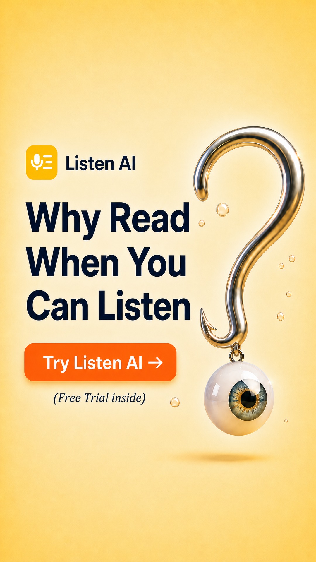 Listen AI: Text to Speech Facebook ad from Jun 11, 2026