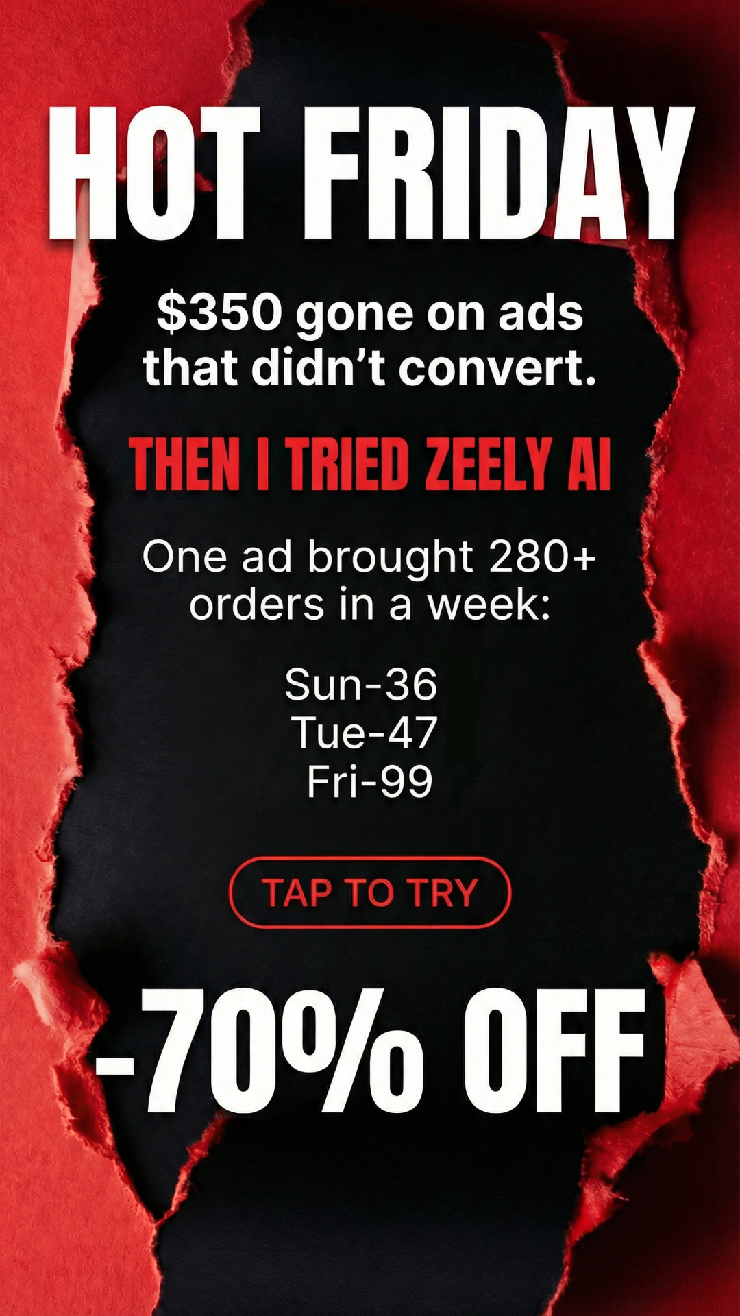 Zeely Facebook ad