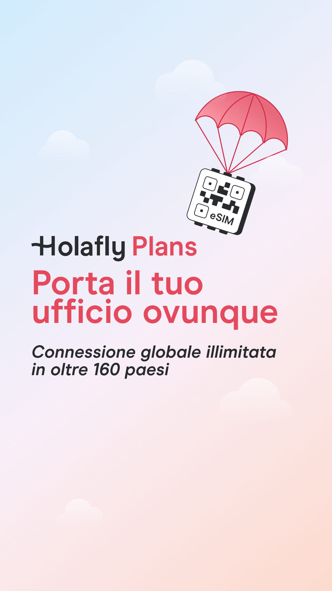 Holafly Italian Facebook ad