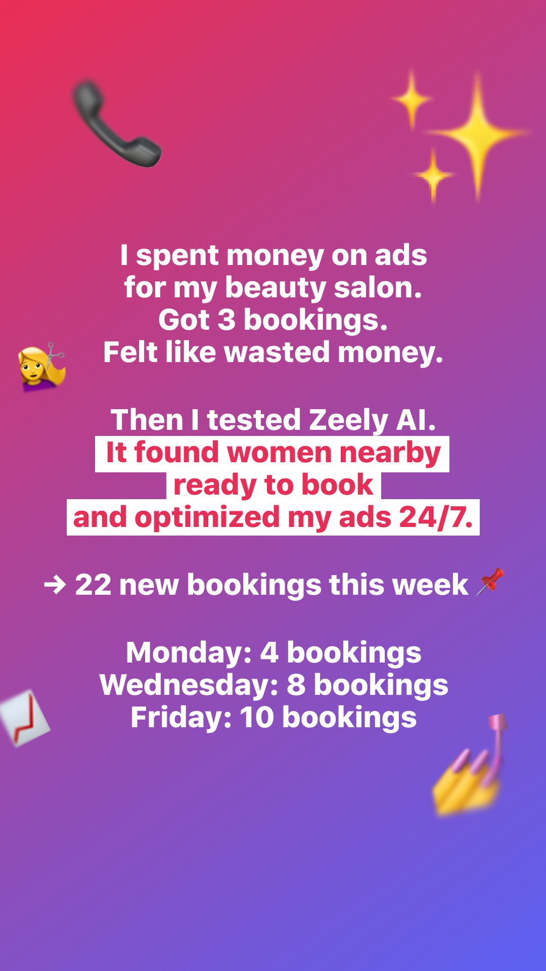 Zeely Facebook ad