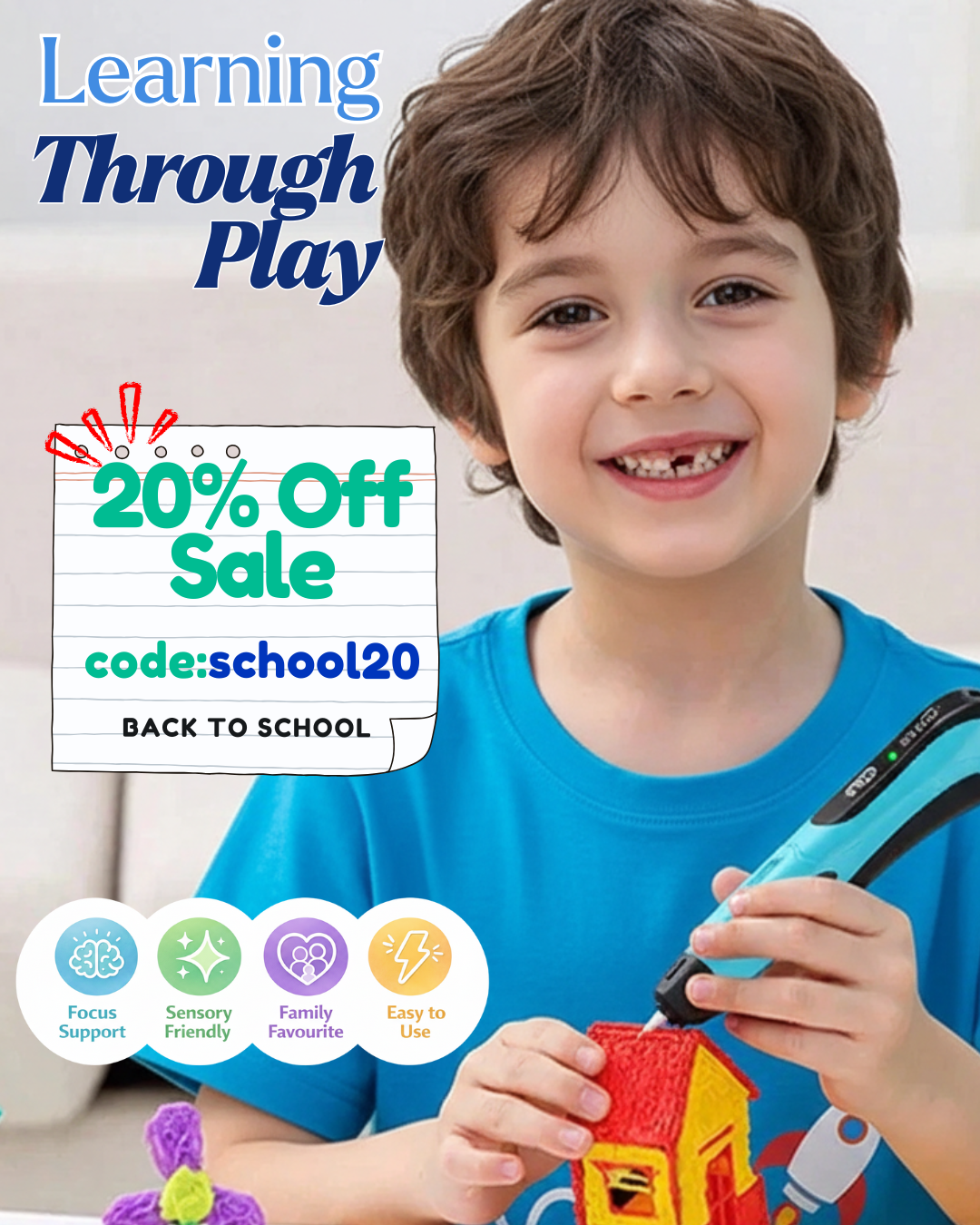My Sensory Space Australia Facebook ad