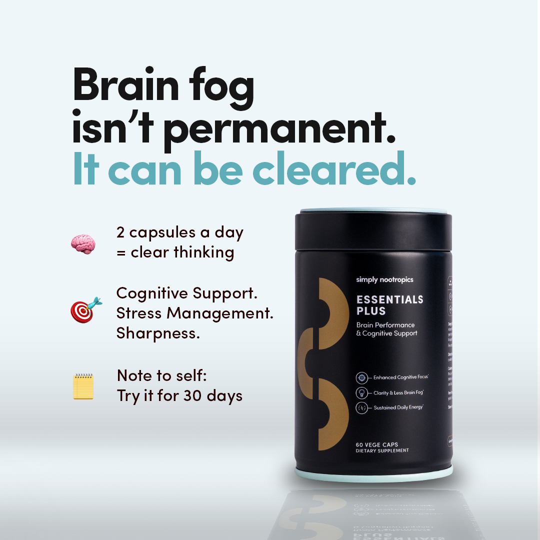 Simply Nootropics Facebook ad