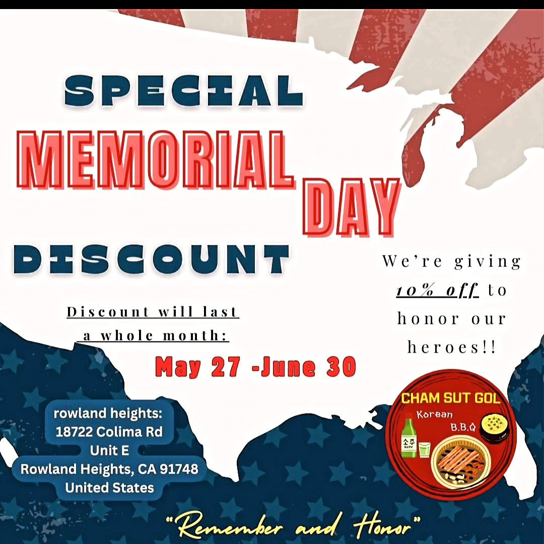 chamsutgolrestaurant Facebook ad from Jun 1, 2024
