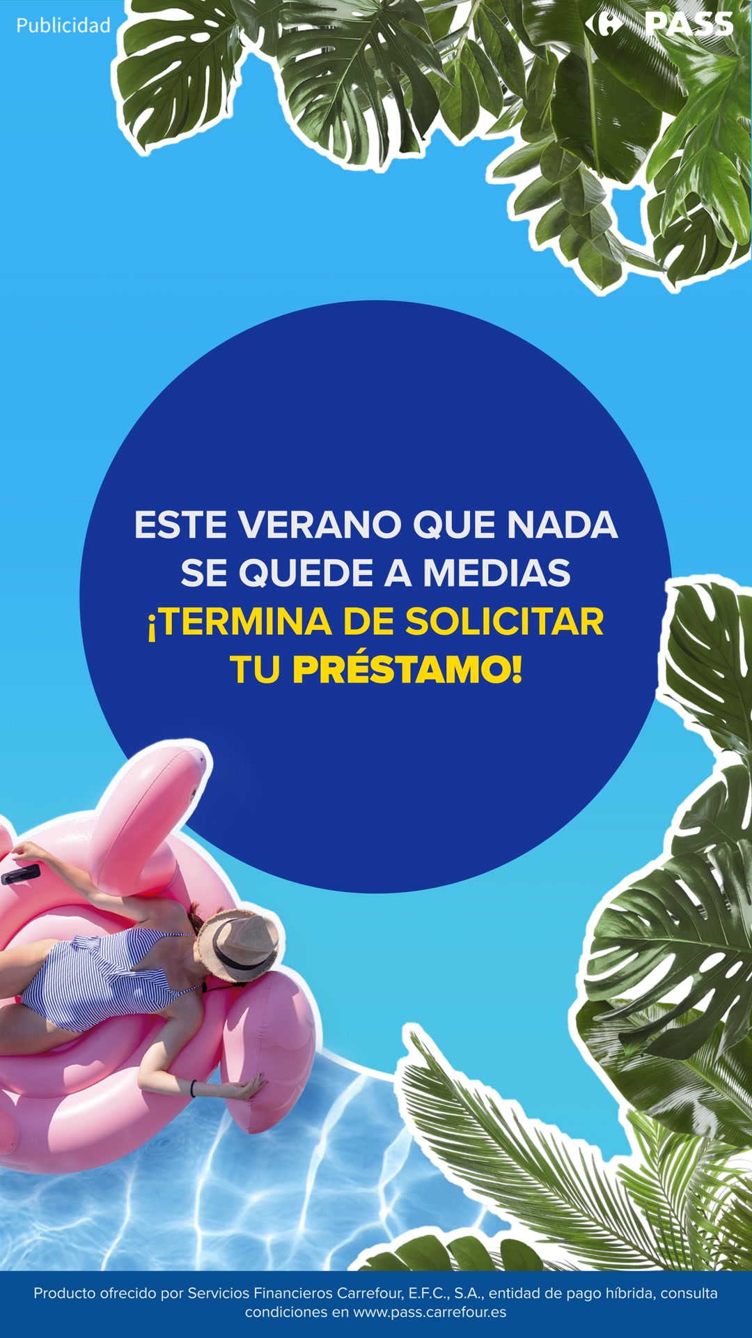 Carrefour Facebook ad: Completa tu solicitud ahora
